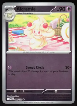 Alcremie 044/094 Uncommon Phantasmal Flames Pokemon Near Mint - Image 1
