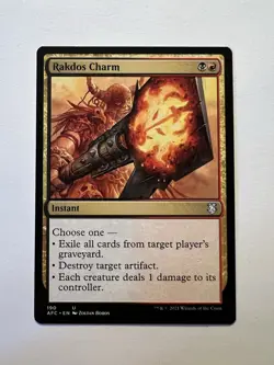 Rakdos Charm - MTG Adventures In The Forgotten Realms: Commander - NM - Image 1