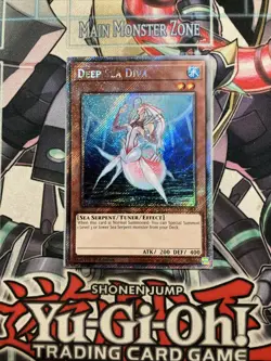 Deep Sea Diva Platinum Secret Rare RA03-EN004 Yugioh - Image 1