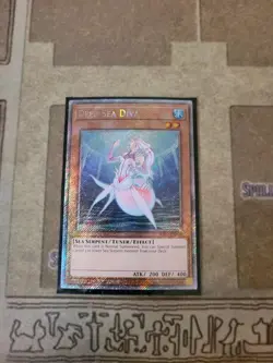YUGIOH DEEP SEA DIVA RA03-EN004 PLATINUM RARE 1ST ED NM - Image 1