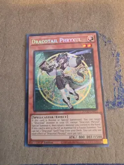 Dracotail Phryxul - DOOD-EN023 ( Secret Rare) 1st Ed - NM - YU-GI-OH! - Image 1
