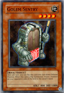 Golem Sentry - SD7-EN008 - Common - Unlimited Edition Near Mint ayasarchive - Image 1