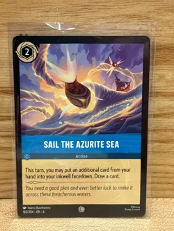 Sail the Azurite Sea Disney Lorcana EN6 Azurite Sea Common - Image 1