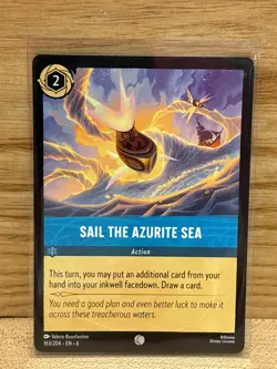 Sail the Azurite Sea Disney Lorcana EN6 Azurite Sea Common - Image 1