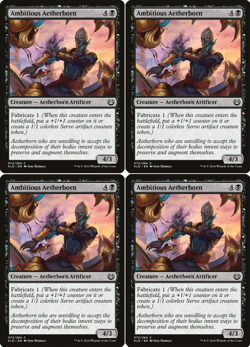 Ambitious Aetherborn X4 Kaladesh #72 MTG Magic the Gathering NM 2Fire Games - Image 1