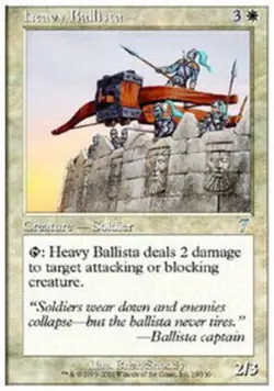Heavy Ballista - Foil Magic mtg Heavy Play, English 7th Edition x1 - Image 1