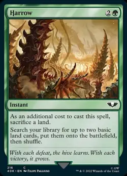 Harrow - Surge Foil Magic mtg Light Play, English Warhammer 40k x1 - Image 1