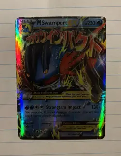 Pokemon TCG | M Swampert EX XY87 | XY Black Star Promos Holo - Image 1