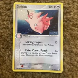 2005 Pokemon EX Unseen Forces Clefable Reverse Holo #36/115 - Image 2