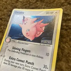 2005 Pokemon EX Unseen Forces Clefable Reverse Holo #36/115 - Image 5