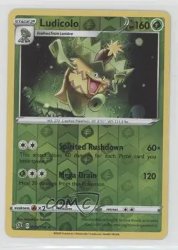 Ludicolo Reverse Foil Pokemon Sword & Shield Rebel Clash #009 - Image 1