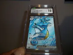 Kingdra EX 080/064 Shrouded Fable Ultra Rare Pokemon CGC 10 Gem Mint! not PSA - Image 2