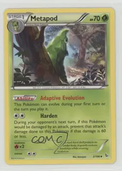 Metapod Pokemon XY Flashfire #2 - Image 1