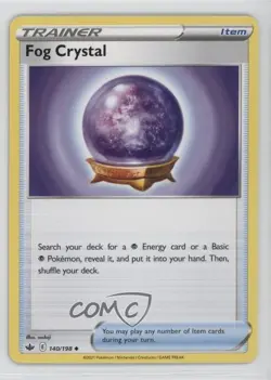 Fog Crystal Pokemon Sword & Shield Chilling Reign #140 - Image 1