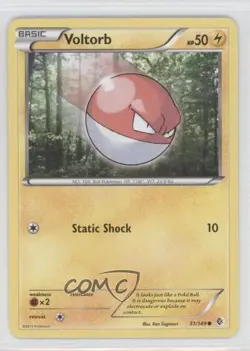 Voltorb Pokemon Black & White Boundaries Crossed #51 - Image 1