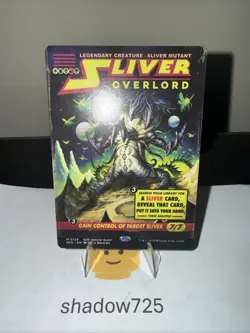 MTG Magic the Gathering Sliver Overlord (128/135) Special Guests NM - Image 2