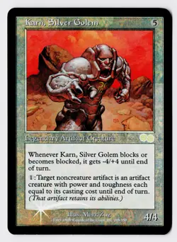 Karn, Silver Golem - Foil - MTG Arena League 1999 Promo - RareCo - Image 1