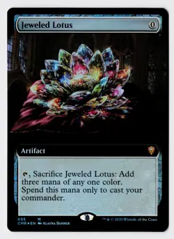 Jeweled Lotus - Foil - Extended Art - MTG Commander Legends - RareCo - Image 1