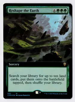 Reshape the Earth - Foil - Extended Art - MTG Commander Legends - RareCo - Image 1