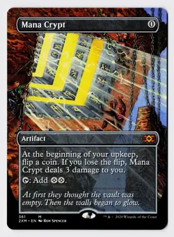 Mana Crypt - Borderless - MTG Double Masters - RareCo - Image 1