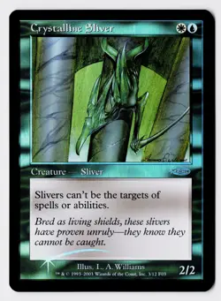 Crystalline Sliver - Foil - MTG Friday Night Magic 2003 - RareCo - Image 1
