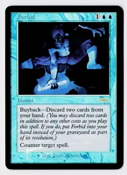 Forbid - Foil - MTG Friday Night Magic 2002 - RareCo - Image 1