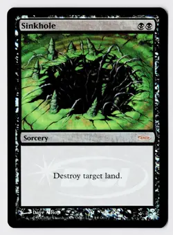 Sinkhole - Foil - MTG Judge Promo - RareCo - Image 1