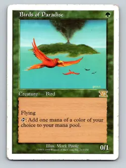 Classic Sixth Edition #217 Birds of Paradise - Image 1