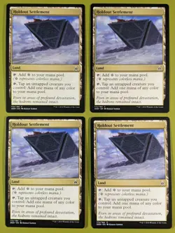 Holdout Settlement x4 Oath of the Gatewatch 4x Magic the Gathering MTG - Image 1