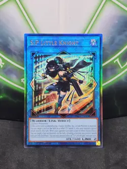 Yugioh S:P Little Knight RA03-EN049 Ultimate Rare 1st Edition NM - Image 1