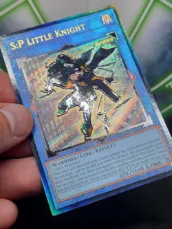 Yugioh S:P Little Knight RA03-EN049 Ultimate Rare 1st Edition NM - Image 2