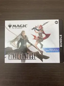 MTG Final Fantasy Bundle Sealed Box - Outer Pull-Tab Damage / Tear f/s - Image 1