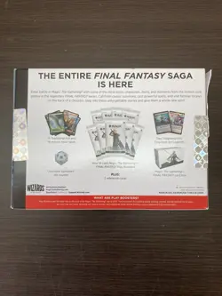 MTG Final Fantasy Bundle Sealed Box - Outer Pull-Tab Damage / Tear f/s - Image 2