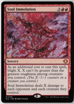 Soul Immolation (156) - Normal - Lorwyn Eclipsed (ECL) - NM - Image 1