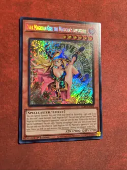 YUGIOH! Dark Magician Girl the Magician's Apprentice ALIN-EN004 Secret Rare NM - Image 1