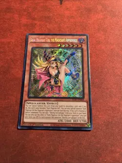 YUGIOH! Dark Magician Girl the Magician's Apprentice ALIN-EN004 Secret Rare NM - Image 4