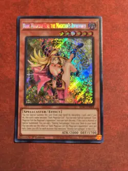 YUGIOH! Dark Magician Girl the Magician's Apprentice ALIN-EN004 Secret Rare NM - Image 5