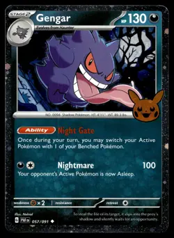 Pokemon TCG Trick or Trade 2024 Gengar Holo - Image 1