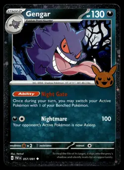 Pokemon TCG Trick or Trade 2024 Gengar Holo - Image 1
