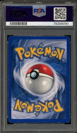 Pokemon Hitmonchan Base Set Shadowless Holo Rare #7 PSA 1 - Image 2
