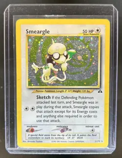 2001 Pokemon Neo Discovery Smeargle Holo #11/75 - Image 1