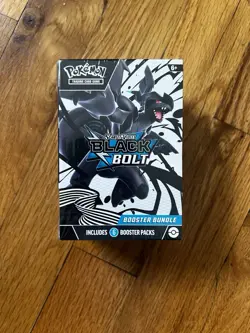 Pokemon TCG Scarlet & Violet Black Bolt Booster Bundle – (New/Factory Sealed) - Image 1