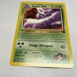 Pokemon Gym Challenge – Koga's Muk 26/132 – Rare – NM Vintage WOTC - Image 4