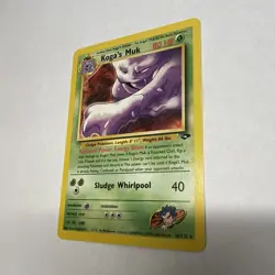 Pokemon Gym Challenge – Koga's Muk 26/132 – Rare – NM Vintage WOTC - Image 5