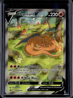 2022 Pokemon SWSH Black Star Promos Charizard V #SWSH260 - Image 1