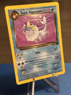 Dark Vaporeon 45/82 Pokemon Team Rocket Uncommon NM-VLP - Image 1