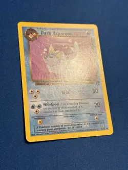 Dark Vaporeon 45/82 Pokemon Team Rocket Uncommon NM-VLP - Image 3