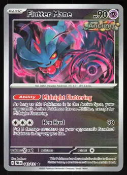 Flutter Mane 043/131 Holo Rare Prismatic Evolutions Pokemon Holo Near Mint - Image 1