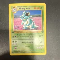 Pokemon Nidoqueen 23/64 Jungle Rare Regular 90 HP Stage 2 English Card - Image 1