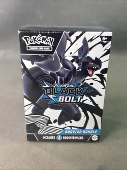 Pokemon TCG Scarlet & Violet Black Bolt Booster Bundle - NEW/FACTORY SEALED - Image 1